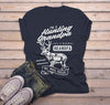 Men's Grandpa T Shirt Hunting Graphic Tee Like Normal Grandpa But Much Cooler Vintage Funny Shirts