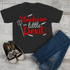 Boy's Funny Halloween T Shirt Handsome Little Devil Shirts Toddler Tee