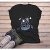 Men's Astronaut T Shirt Rowing Through Space Graphic Tee Journey Geek Shirt Nerd Shirts