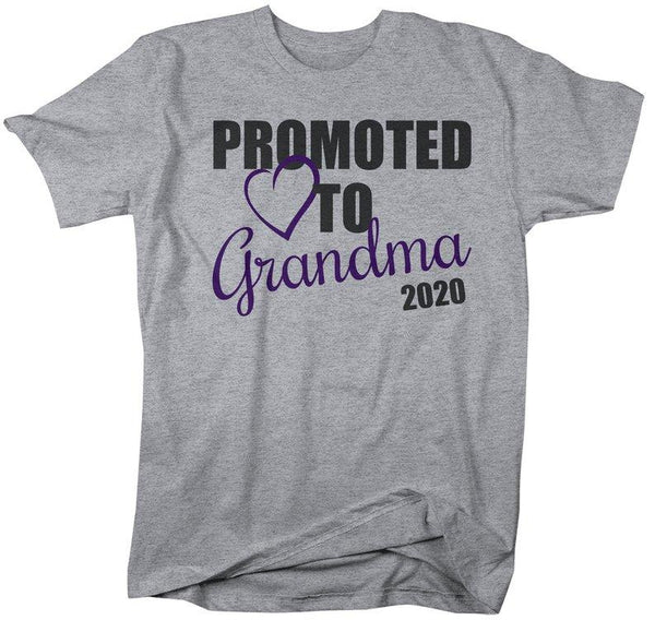 Men's Grandma T-Shirt Promoted To Grandma 2020 Shirt Promotion New Baby Reveal Gift Idea Shirts-Shirts By Sarah