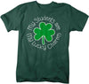 Men's Teacher T-Shirt St. Patrick's Day Shirts Students Are Lucky Charms Graphic Tee Tshirt Clover