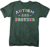 Men's Autism Brother Shirt ASD Autism Spectrum Shirts Awareness Tee Brothers Bro Support Tee