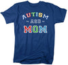 Men's Autism Mom Shirt ASD Autism Spectrum Shirts Awareness Tee Moms Mother Support Tee