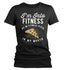 Women's Funny Pizza T Shirt Pizza Shirts Into Fitness Pizza In Mouth Workout Tee Foodie TShirt Pizza Shirts-Shirts By Sarah