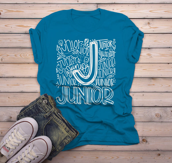 Men's Junior T Shirt Class Tee Typography Back To School School Gift Idea Shirts Cool Juniors-Shirts By Sarah