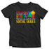 Kids Autism T Shirt Keep Staring Shirt Social Skills T-Shirt Spectrum Disorder TShirt Autistic ASD Tee Unisex Youth Boy's Girl's-Shirts By Sarah