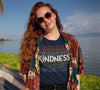 Women's Kindness T Shirt Be Kind Shirts Vintage Kind Shirt Retro Shirts Inspirational Shirts Teacher Shirt