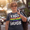 Men's LGBT T Shirt Free Mom Hugs Shirt Gay Pride Shirts Mom Hugs T Shirt Gay Support Shirts Proud Mom T Shirt