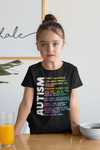 Kids Personalized Autism Shirt Custom Neurodivergent Awareness Neurodiversity Divergent Asperger's Syndrome Spectrum ASD Tee Youth Unisex