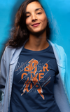 Women's Multiple Sclerosis T-shirt Never Give Up Multiple Sclerosis Shirts Orange Ribbon TShirt MS Shirts Typography