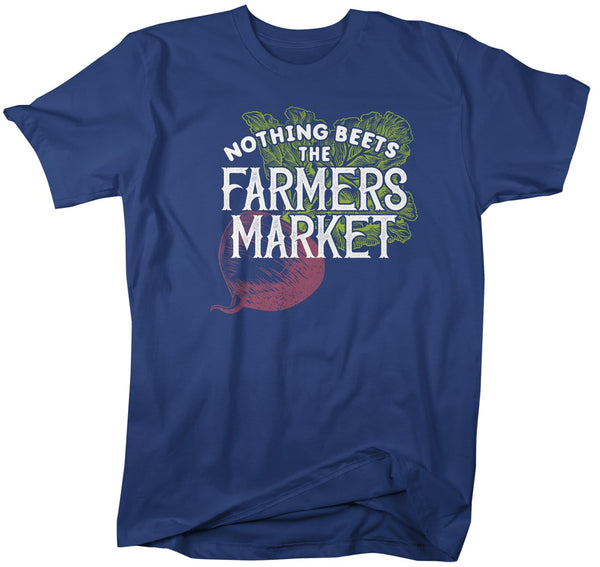 Men's Funny Farmers Market T Shirt Nothing Beets The Farmers Market Shirts Beet Vintage Farmers Market Shirt-Shirts By Sarah