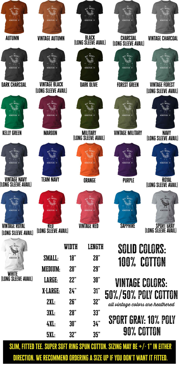Men's Personalized Farm T Shirt Vintage Chicken Shirt Farmer Gift Idea Custom Hen Eggs Shirt Homestead Shirts Customized TShirt Unisex Man-Shirts By Sarah