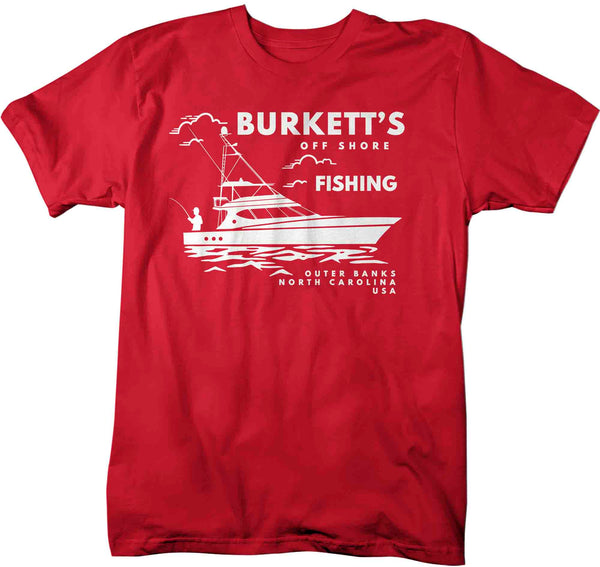 Men's Personalized Fishing Shirt Charter Boat Fish Custom T Shirt Vacation Gift Trip Nautical Boater Tee Fisherman Boat Unisex Man-Shirts By Sarah