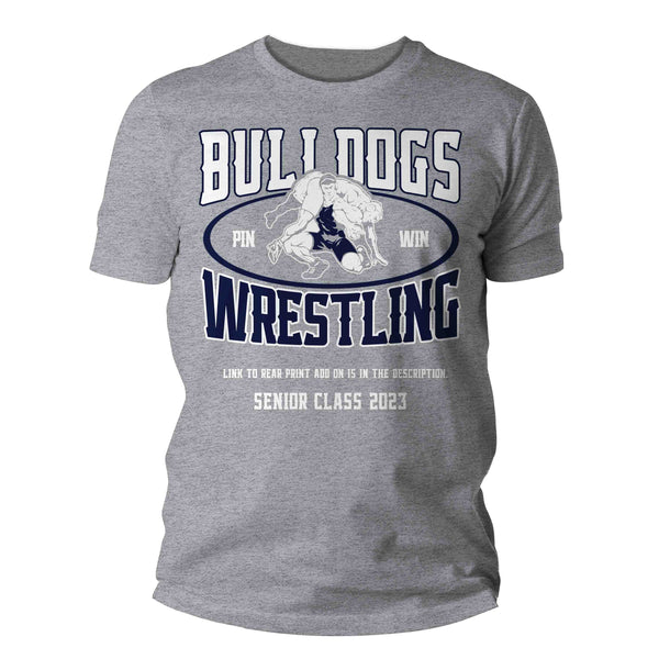 Men's Custom Wrestling Shirt Personalized Wrestler Tee Wrestling Team T Shirt Personalized Mom Dad TShirt Custom Unisex Shirts Gift Idea Tee-Shirts By Sarah