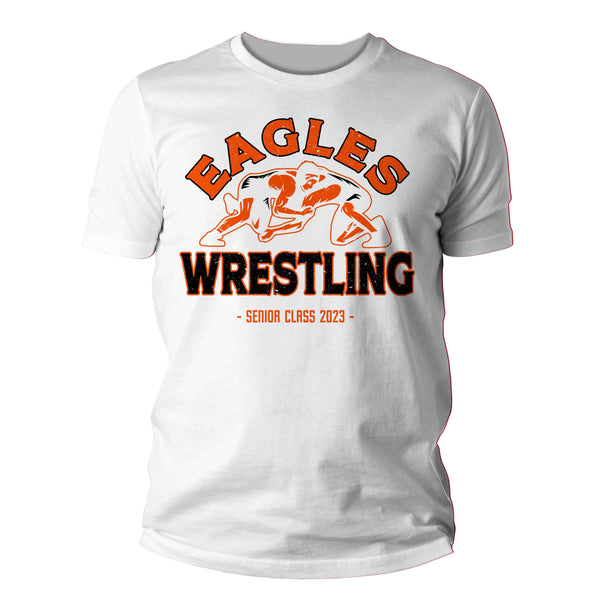 Men's Personalized Wrestling Shirt Custom Wrestler Tee Wrestle Team T Shirt Personalized Mom Dad TShirt Custom Unisex Shirts Gift Idea Tee-Shirts By Sarah