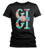 Women's Pretty Gigi Shirt Mother's Day Gift Shirt For Gigi Floral Boho Grandma Gift Tee Gift For Gigi Flowers Ladies V-Neck-Shirts By Sarah
