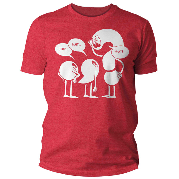 Men's Funny Grammar Shirt Pun T-Shirt Comma Words English Punctuation Funny Teacher Humor Gift Tee Graphic Vintage T Shirt Unisex Man-Shirts By Sarah
