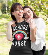 Women's Cute School Nurse T Shirt School Nurse Shirt Rainbow Shirt Nurse Gift Idea School Nurse Gift