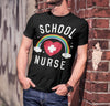 Funny Cute School Nurse T Shirt School Nurse Shirt Rainbow Shirt Nurse Gift Idea School Nurse Gift