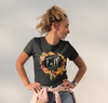 Women's Love Fall T Shirt Wreath Graphic Tee Love Fall Most Of All Shirts Leaves Happy Fall TShirt Watercolor