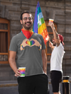 Men's Ally LGBT T Shirt LGBTQ Support Shirt Friends Heart Hands Best Friends Shirts Inspirational LGBT Shirts Gay Support Tee Man Unisex