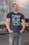 Men's Funny Plumber Shirt Hourly Rate T shirt Plumber Gift Idea Plumbing Humor Joke Tee TShirt Mans Unisex