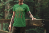 Men's Camping Tee Hipster Shirt Camper Shirts Camp Tent Forest Shirts Hipster Nature Shirt T Shirts Line Art Geometric Graphic Tee