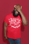 Men's Funny Fishing Shirt Angler T Shirt Hook Up With Big Girl's Angler Fisherman Catch Fish Humor TShirt Gift Tee Unisex Man