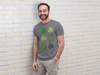 Men's Funny St. Patrick's Day Shirt Shamrock Clovers Glam Patty's Irish Glam Clovers Luck Cute Adorable Icons Ireland Unisex Man