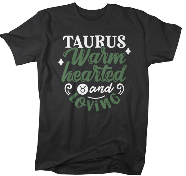 Men's Taurus T-Shirt Warm Hearted Loving Shirt Horoscope Shirt Astrology Shirts Taurus TShirt Astrological-Shirts By Sarah