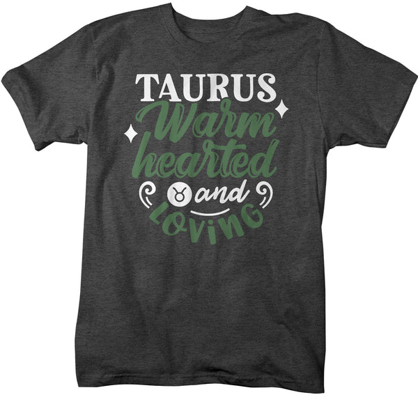 Men's Taurus T-Shirt Warm Hearted Loving Shirt Horoscope Shirt Astrology Shirts Taurus TShirt Astrological-Shirts By Sarah