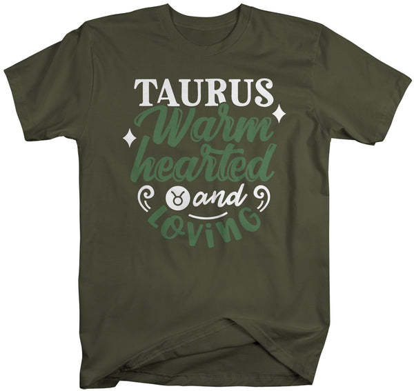 Men's Taurus T-Shirt Warm Hearted Loving Shirt Horoscope Shirt Astrology Shirts Taurus TShirt Astrological-Shirts By Sarah