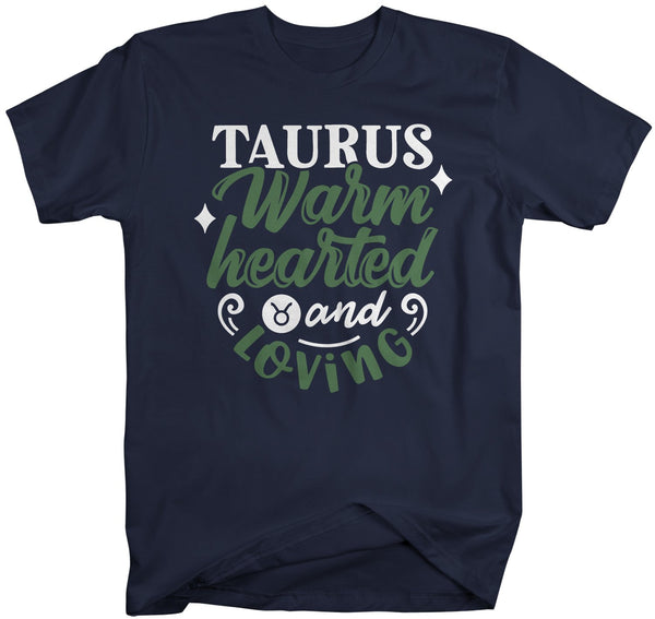 Men's Taurus T-Shirt Warm Hearted Loving Shirt Horoscope Shirt Astrology Shirts Taurus TShirt Astrological-Shirts By Sarah