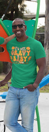 Men's Funny Thanksgiving T-Shirt Retro Shirt It's All Gravy Baby Tee Vintage Turkey Day Festive Holiday Funny Graphic Tshirt Unisex Man