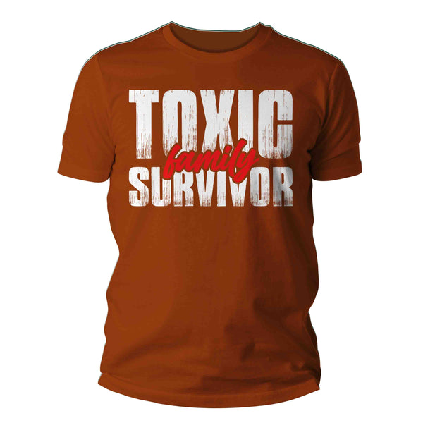 Men's Toxic Family T-Shirt Survivor Shirt Gift cPTSD Trauma Generational Childhood Toxicity PTSD Family Hipster Tee Men Unisex-Shirts By Sarah