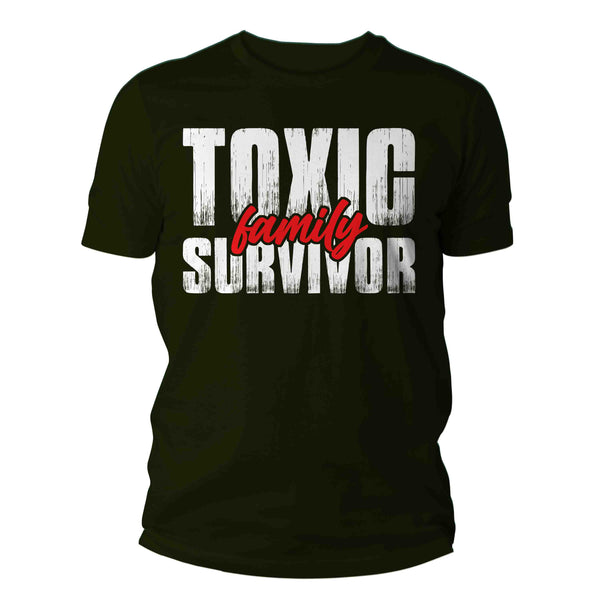 Men's Toxic Family T-Shirt Survivor Shirt Gift cPTSD Trauma Generational Childhood Toxicity PTSD Family Hipster Tee Men Unisex-Shirts By Sarah