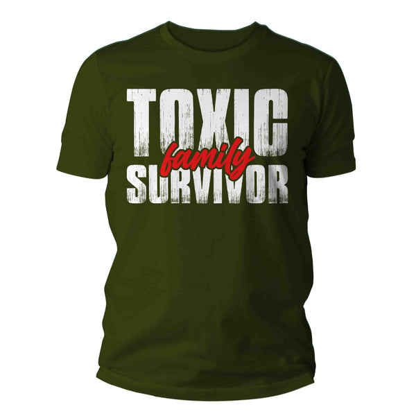 Men's Toxic Family T-Shirt Survivor Shirt Gift cPTSD Trauma Generational Childhood Toxicity PTSD Family Hipster Tee Men Unisex-Shirts By Sarah