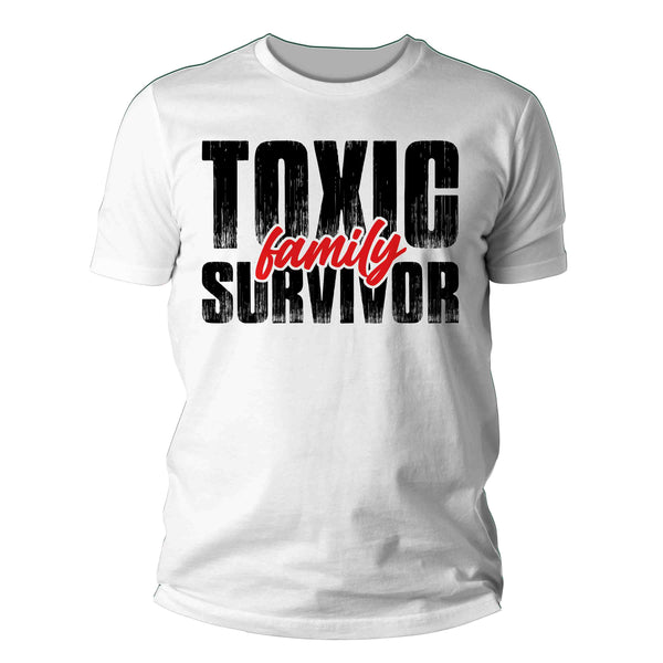 Men's Toxic Family T-Shirt Survivor Shirt Gift cPTSD Trauma Generational Childhood Toxicity PTSD Family Hipster Tee Men Unisex-Shirts By Sarah