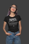 Women's Empath T-Shirt Definition Shirt Gift Ideas Superpower Childhood Trauma cPTSD Toxic Family Hipster Tee Ladies