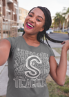 Women's Science Teacher T Shirt Science Typography T Shirt Cute Back To School Shirt Science Teacher Gift Shirts