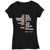 Women's V-Neck Vaccinated Shirt Vaccine T Shirt Pro Vaccination Tee Get Vaccinated Thanks Science Geek Nurse Doctor Shirt Ladies V-Neck