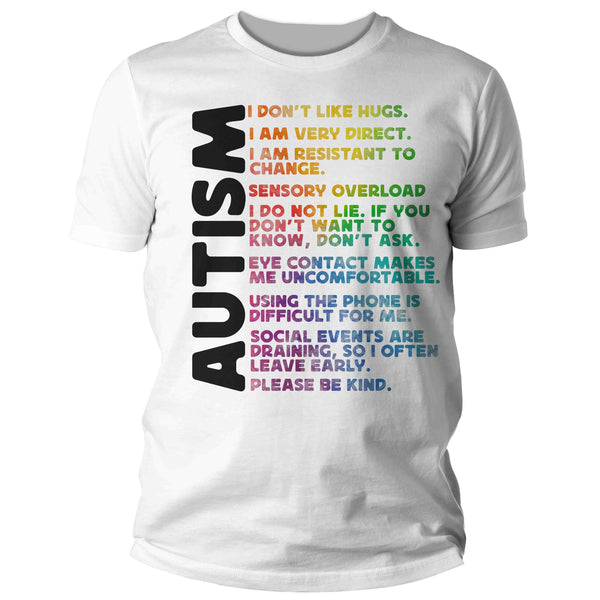Men's Personalized Autism Shirt Custom Neurodivergent Awareness Neurodiversity Divergent Asperger's Syndrome Spectrum ASD Tee Man Unisex-Shirts By Sarah